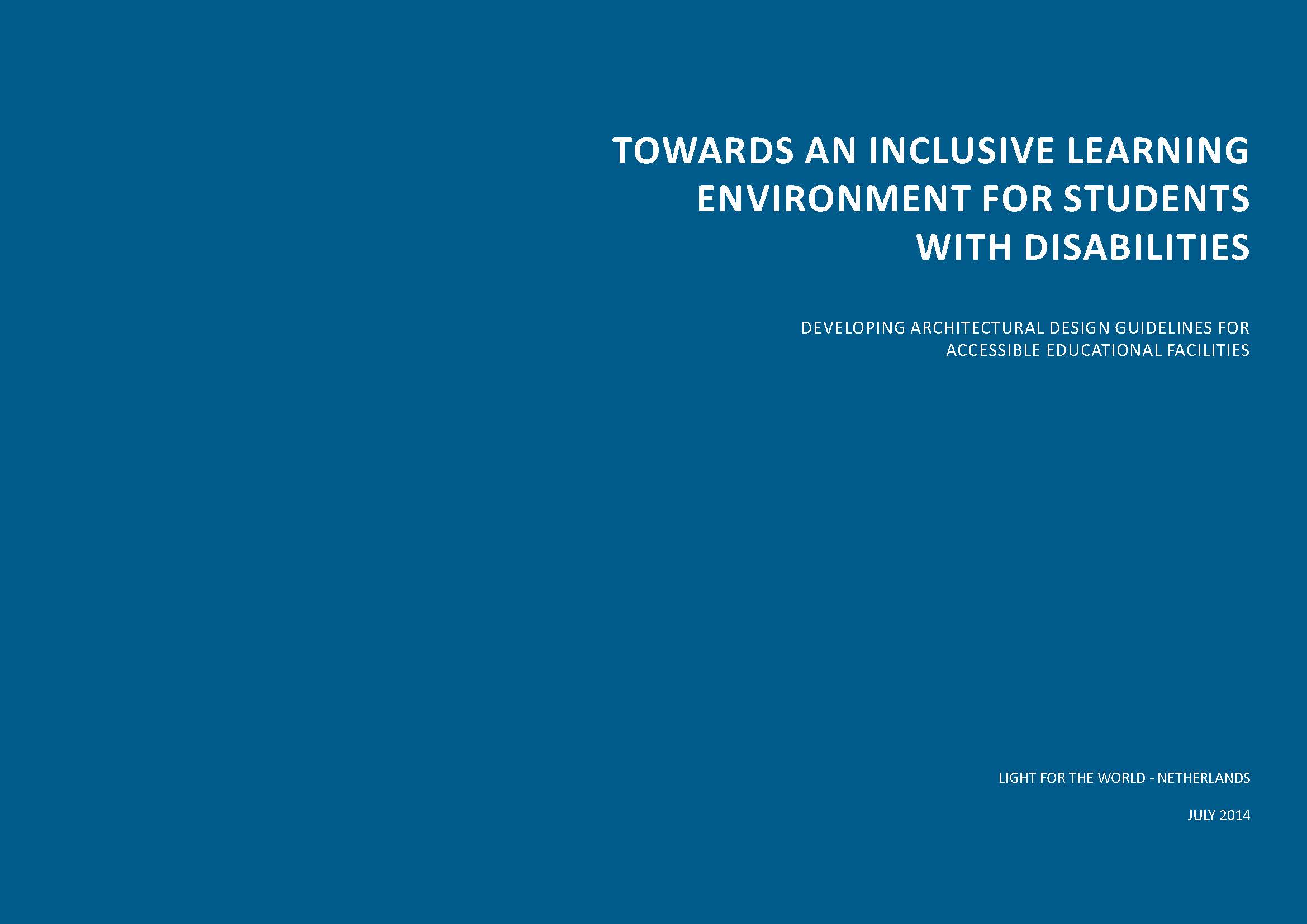 Towards An Inclusive Learning Environment For Students With